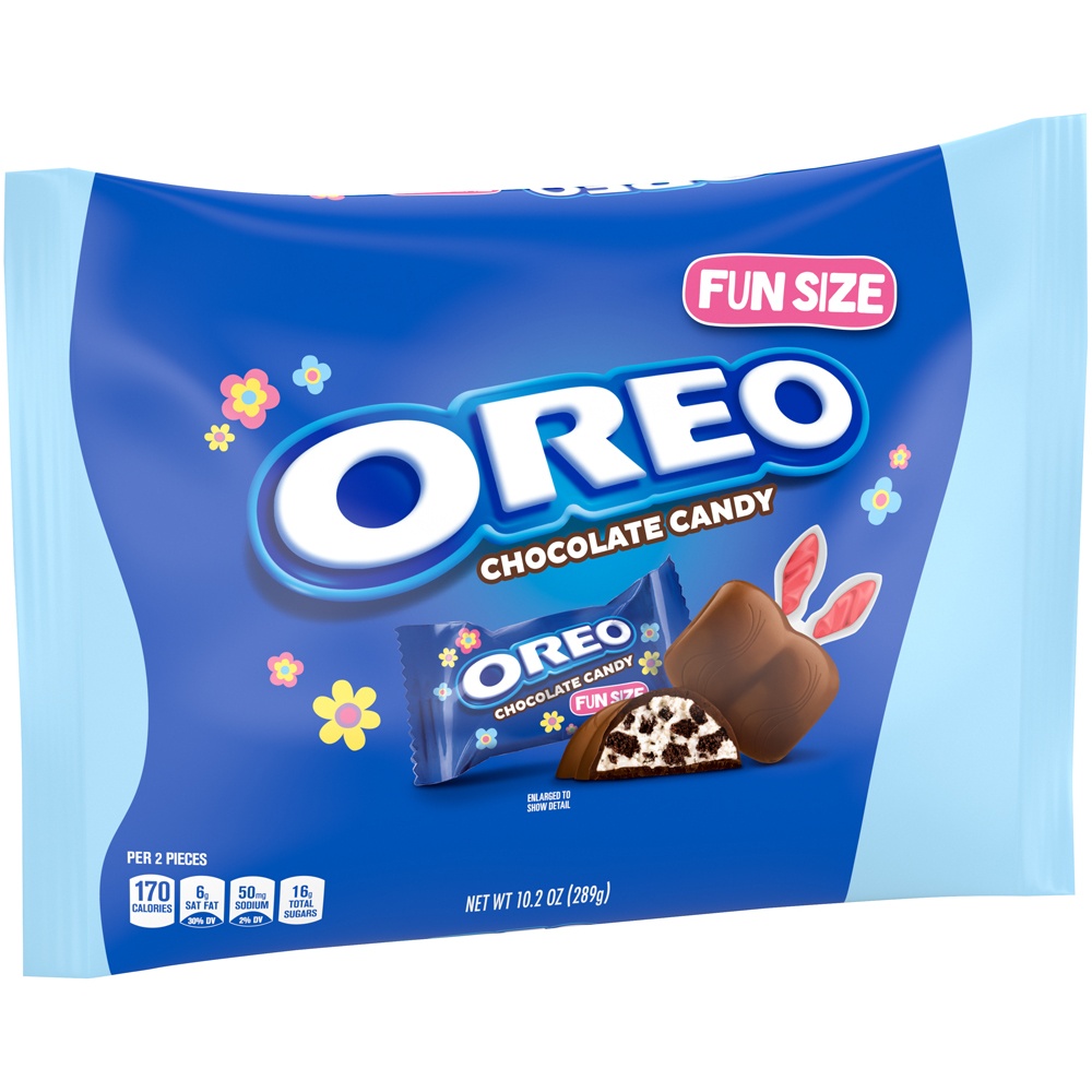 slide 3 of 8, Oreo Chocolate Candy Bar Fun Size, 10.2 oz