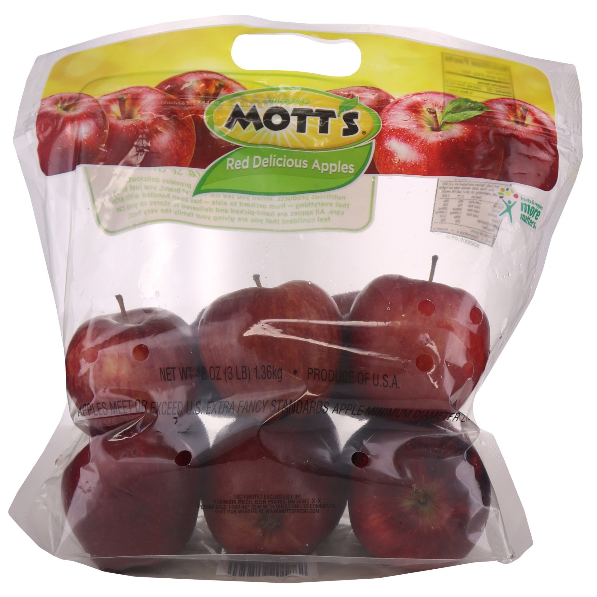 slide 1 of 1, Mott's Apples 48 oz, 48 oz