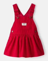 Oshkosh Baby Girl Corduroy Skirtall - Red - 24M