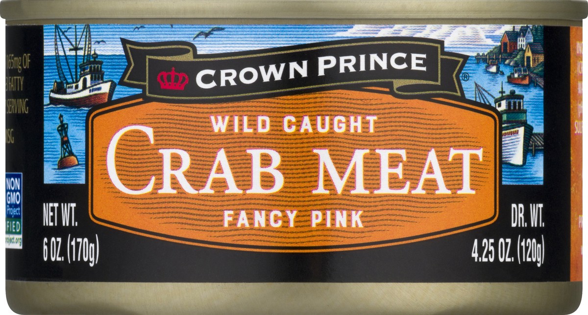 slide 11 of 13, Crown Prince Fancy Pink Crab Meat 6 oz, 6 oz