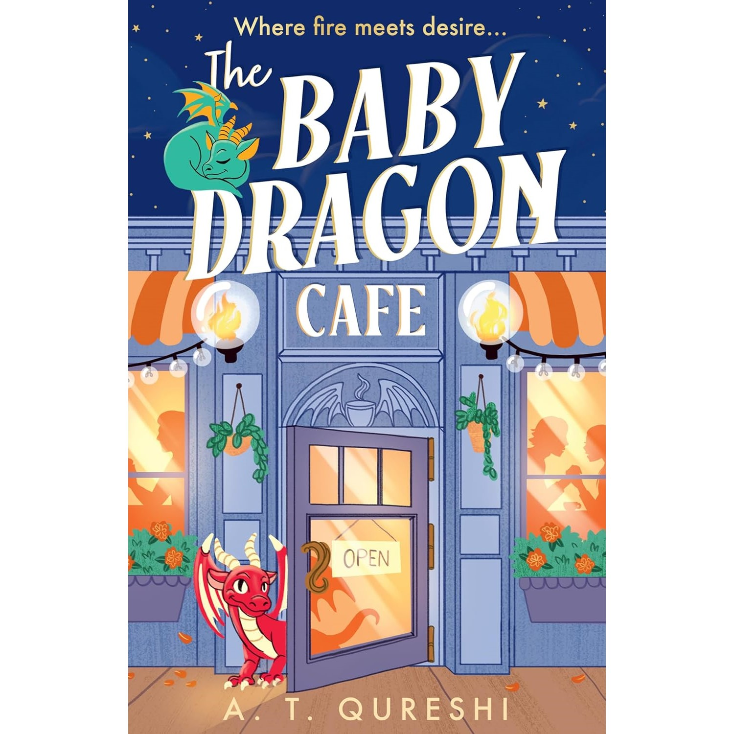 slide 1 of 1, Harper Collins The Baby Dragon Cafe - by A T Qureshi (Paperback), 1 ct