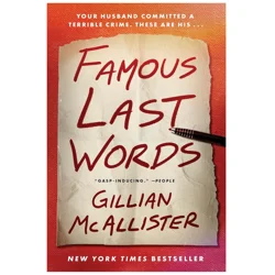 Harper Collins Famous Last Words - by Gillian McAllister (Hardcover)