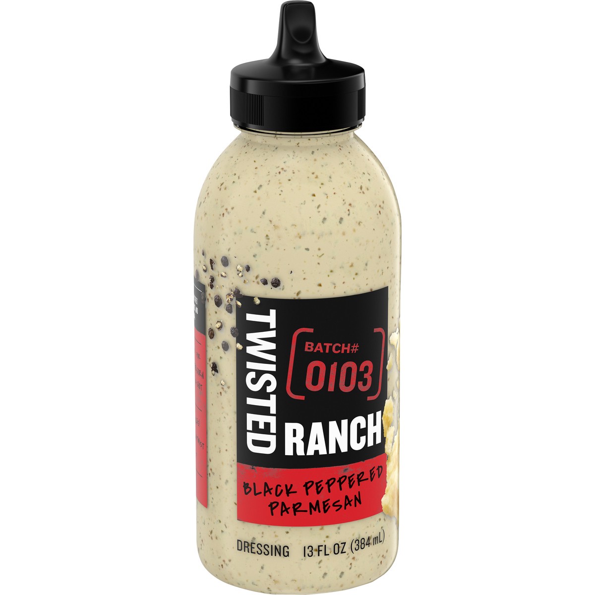 slide 5 of 14, Twisted Ranch Black Peppered Parmesan Sauce & Dressing, 13 fl oz Bottle, 13 fl oz