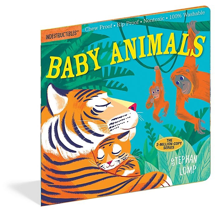 slide 1 of 1, Indestructibles: Baby Animals" Book by Amy Pixton and Stephan Lomp", 1 ct