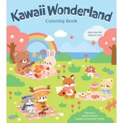 Kawaii Wonderland Coloring Book By Editors Of Chartwell Books