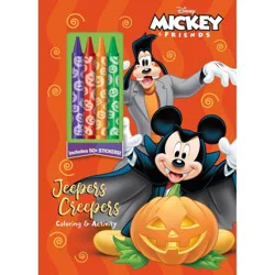 Dy Mickey Jeepers Creepers Halloween Crayons By Editors Of Studio Fun International