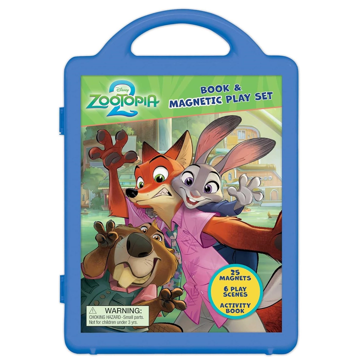 slide 1 of 1, Zootopia 2 Book And Magnetic Play Set By Dienesa Le, 1 ct