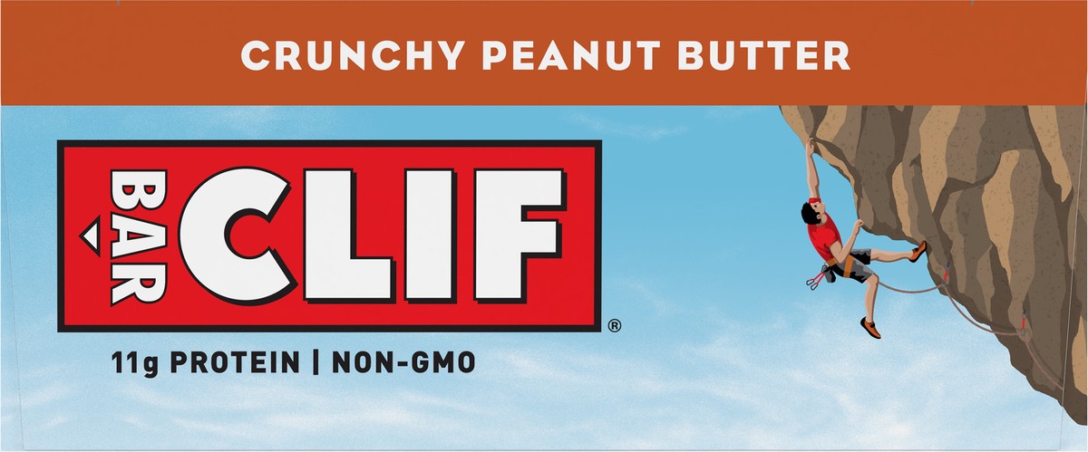 slide 5 of 9, CLIF Crunchy Peanut Butter Energy Bars 12 - 2.40 oz Bars, 12 ct