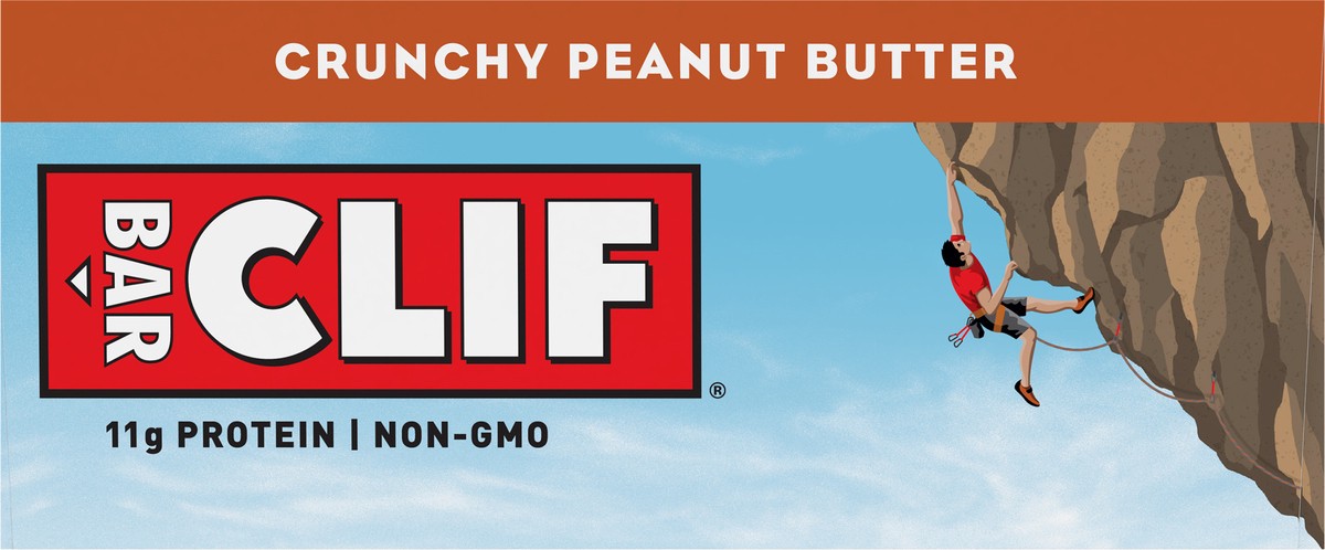 slide 6 of 9, CLIF Crunchy Peanut Butter Energy Bars 12 - 2.40 oz Bars, 12 ct