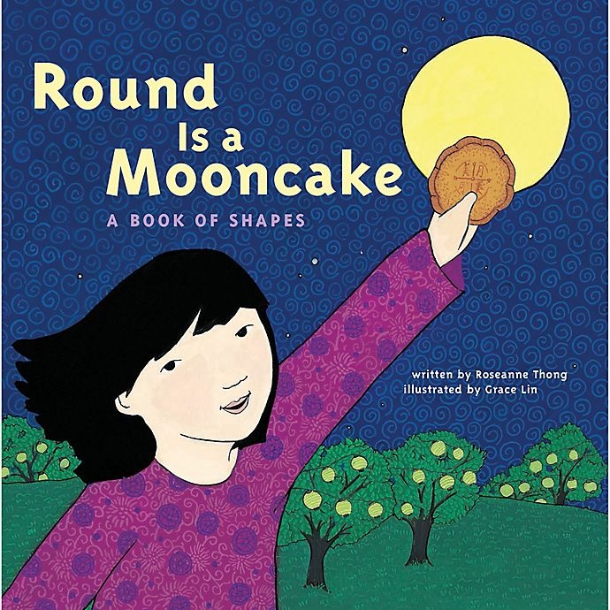 slide 1 of 1, Chronicle Books Round Is a Mooncake" Board Book by Roseanna Thong", 1 ct