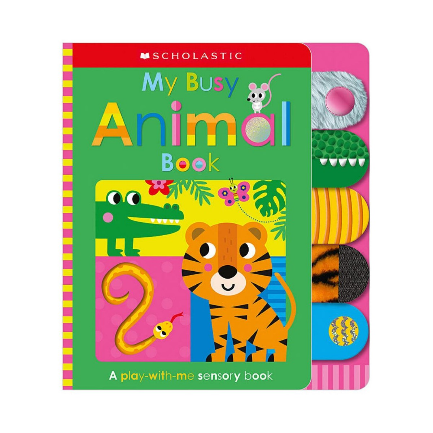 slide 1 of 1, My Busy Animal Book: Scholastic Early Learners (Touch and Explore) - (Hardcover), 1 ct
