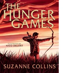 Scholastic The Hunger Games: Illustrated Edition - by Suzanne Collins (Hardcover)