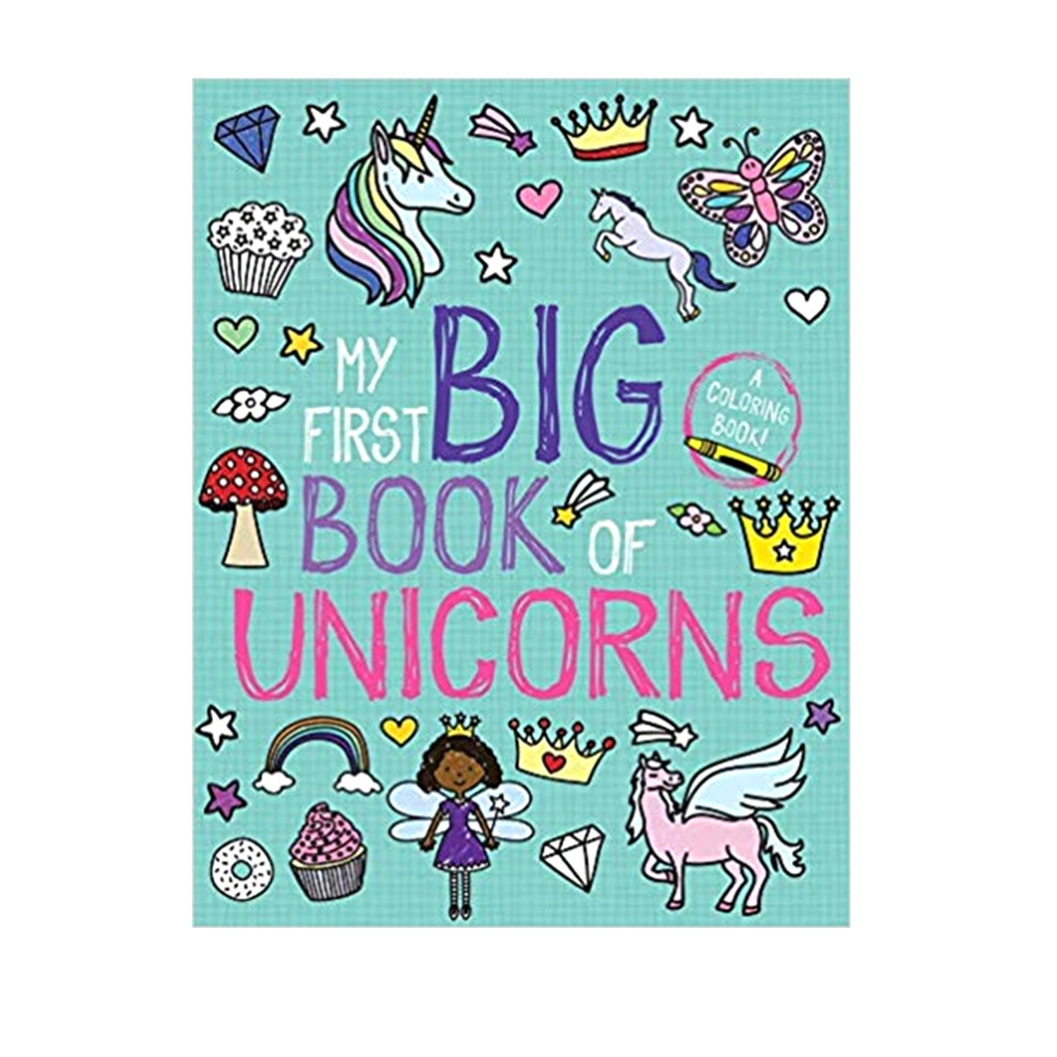 slide 1 of 1, My First Big Book of Unicorns Coloring Book By Little Bee Books, 1 ct