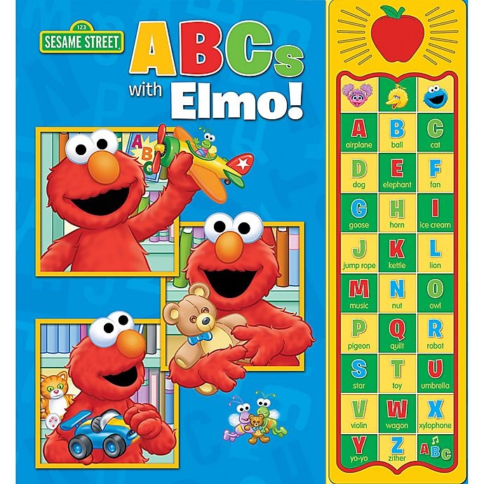 slide 1 of 3, Sesame Street Apple ABCs with Elmo!" Sound Book", 1 ct