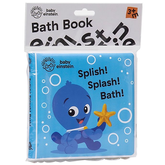 slide 2 of 6, Baby Einstein Splish! Splash! Bath!" Book", 1 ct