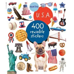 Eyelike Stickers Usa By Workman Publishing