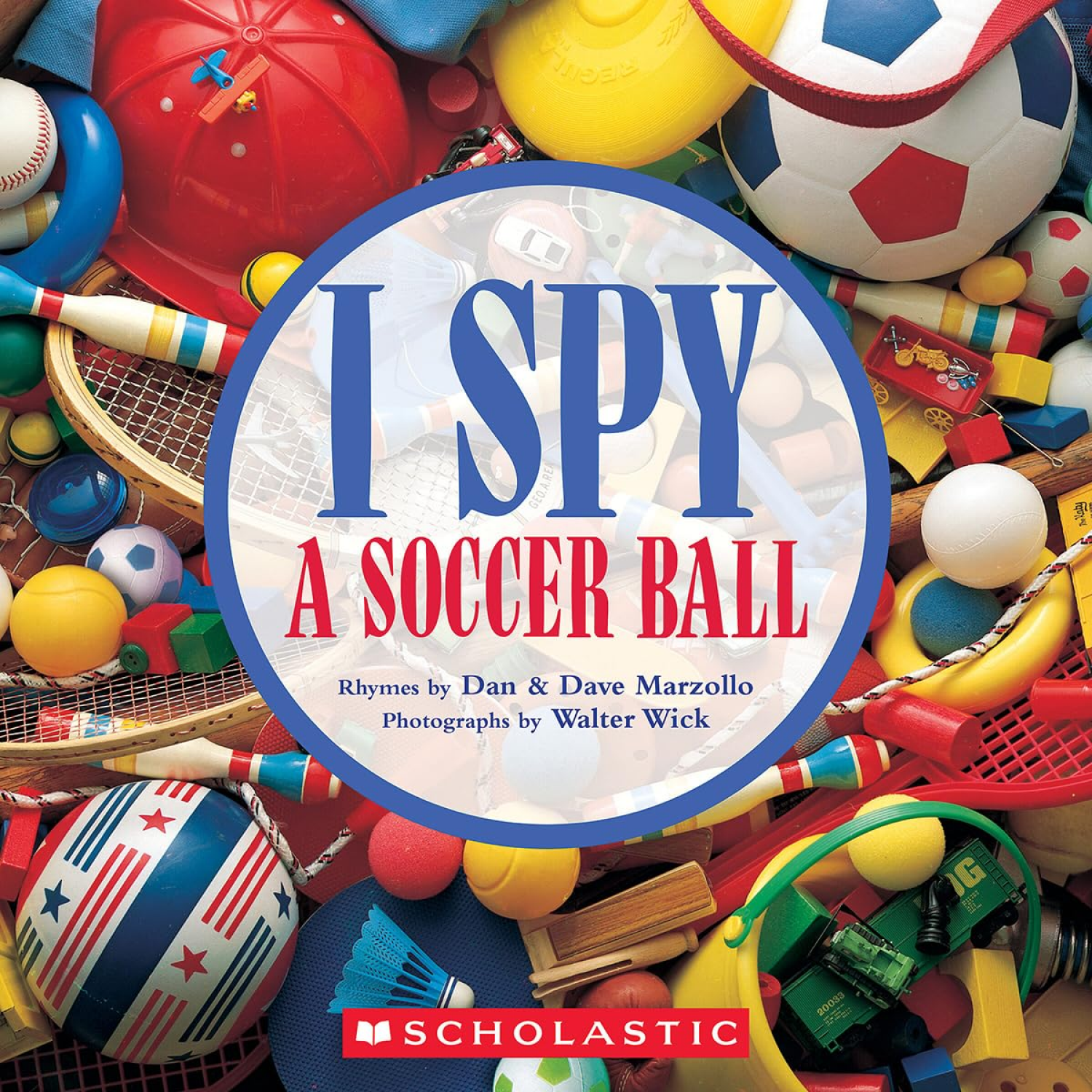 slide 1 of 1, I Spy A Soccer Ball By Dan Marzollo, 1 ct