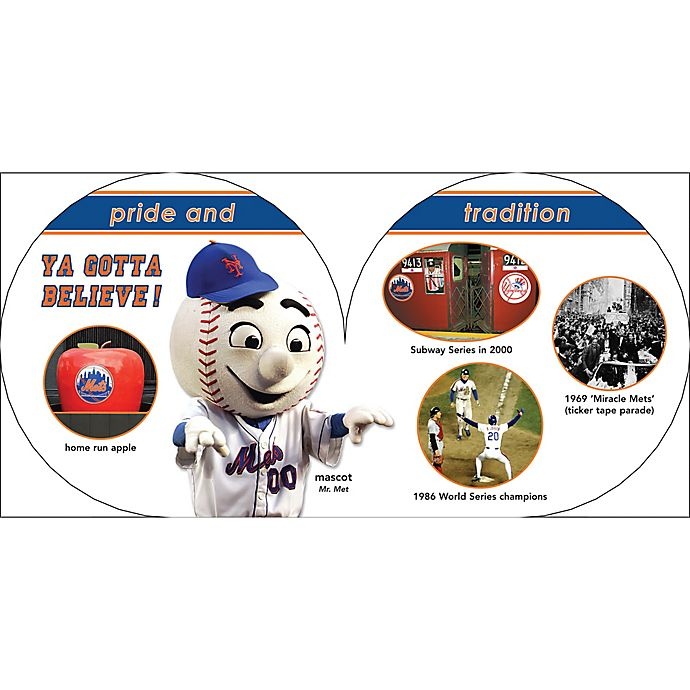 slide 2 of 3, Michaelson Entertainment MLB New York Mets 101: My First Team-Board-Book" by Brad M. Epstein", 1 ct