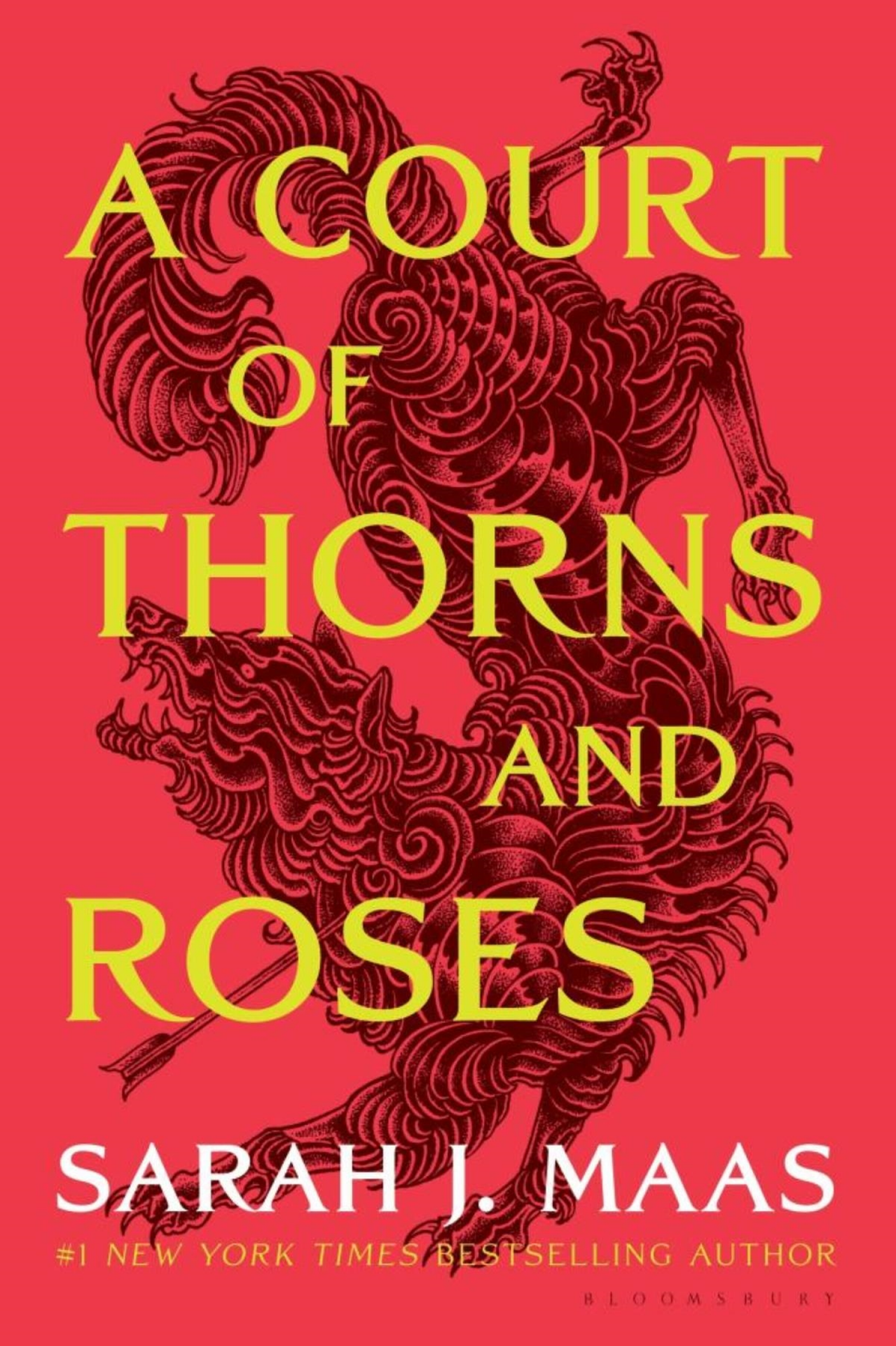 slide 1 of 1, COURT OF THORNS AND ROSES By SARAH J MAAS, 1 ct