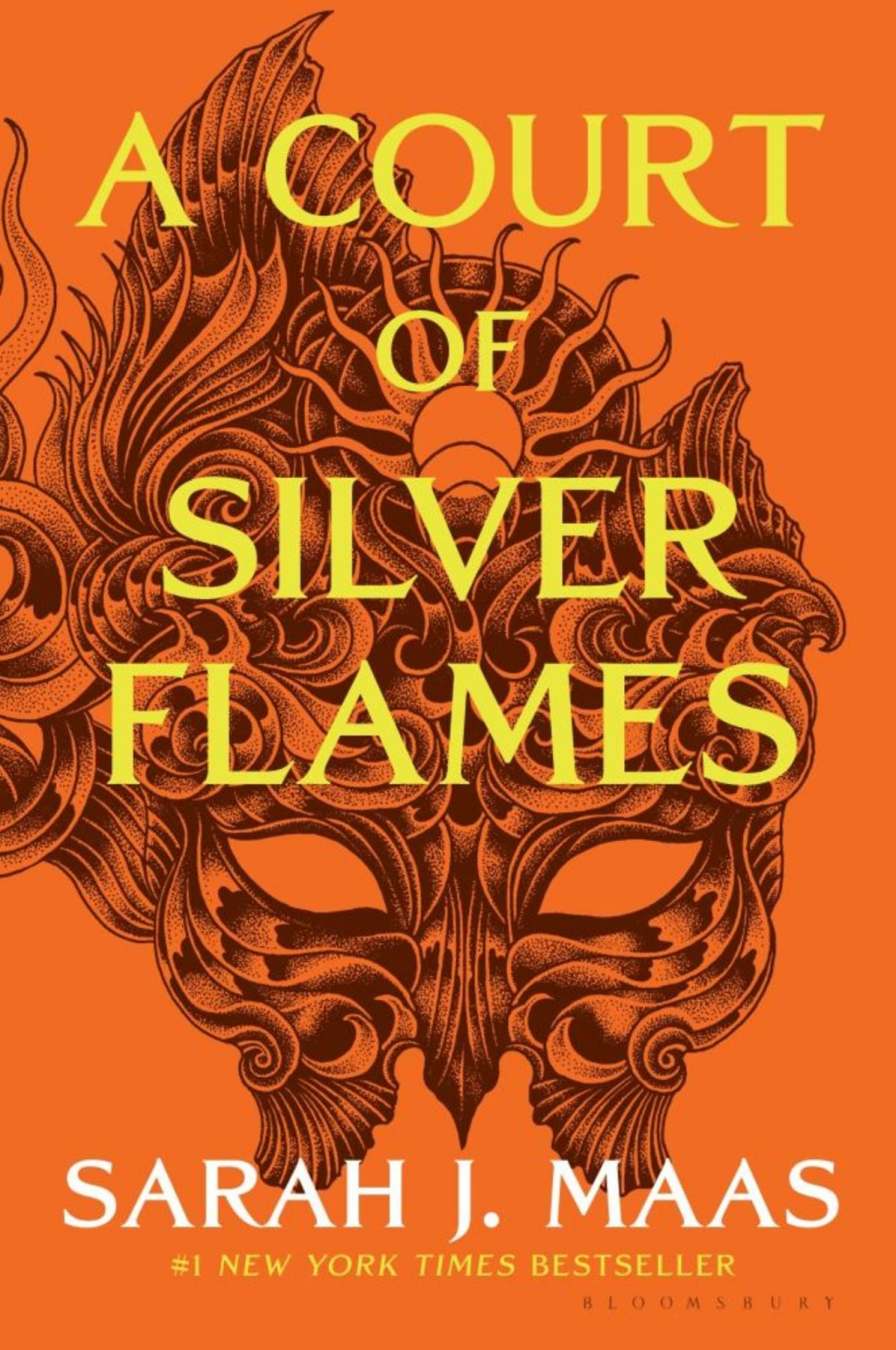 slide 1 of 1, A COURT OF SILVER FLAMES By SARAH J. MAAS, 1 ct