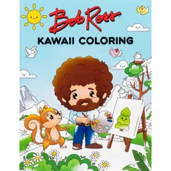 Random House Bob Ross Kawaii Coloring - by Editors of Thunder Bay Press (Paperback)