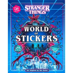Random House Stranger Things World of Stickers - (Collectible Art Stickers) by Editors of Thunder Bay Press (Hardcover)