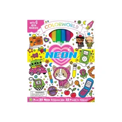 Colorworld Neon By Editors Of Silver Dolphin Books