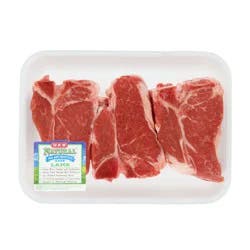 H-E-B Natural Thick Lamb Loin Chop