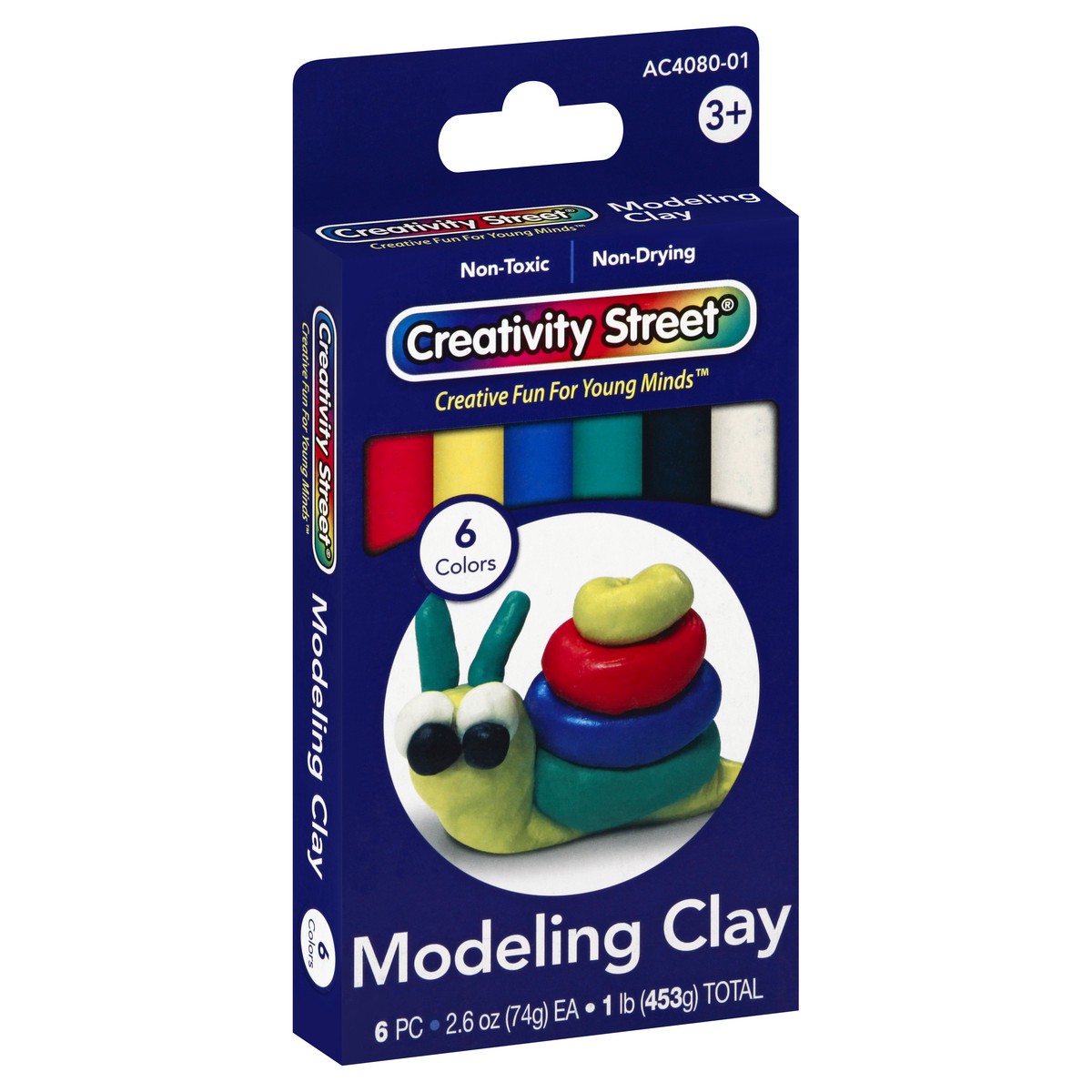 slide 5 of 11, Creativity Street 6 Colors Modeling Clay 6 ea, 6 ct