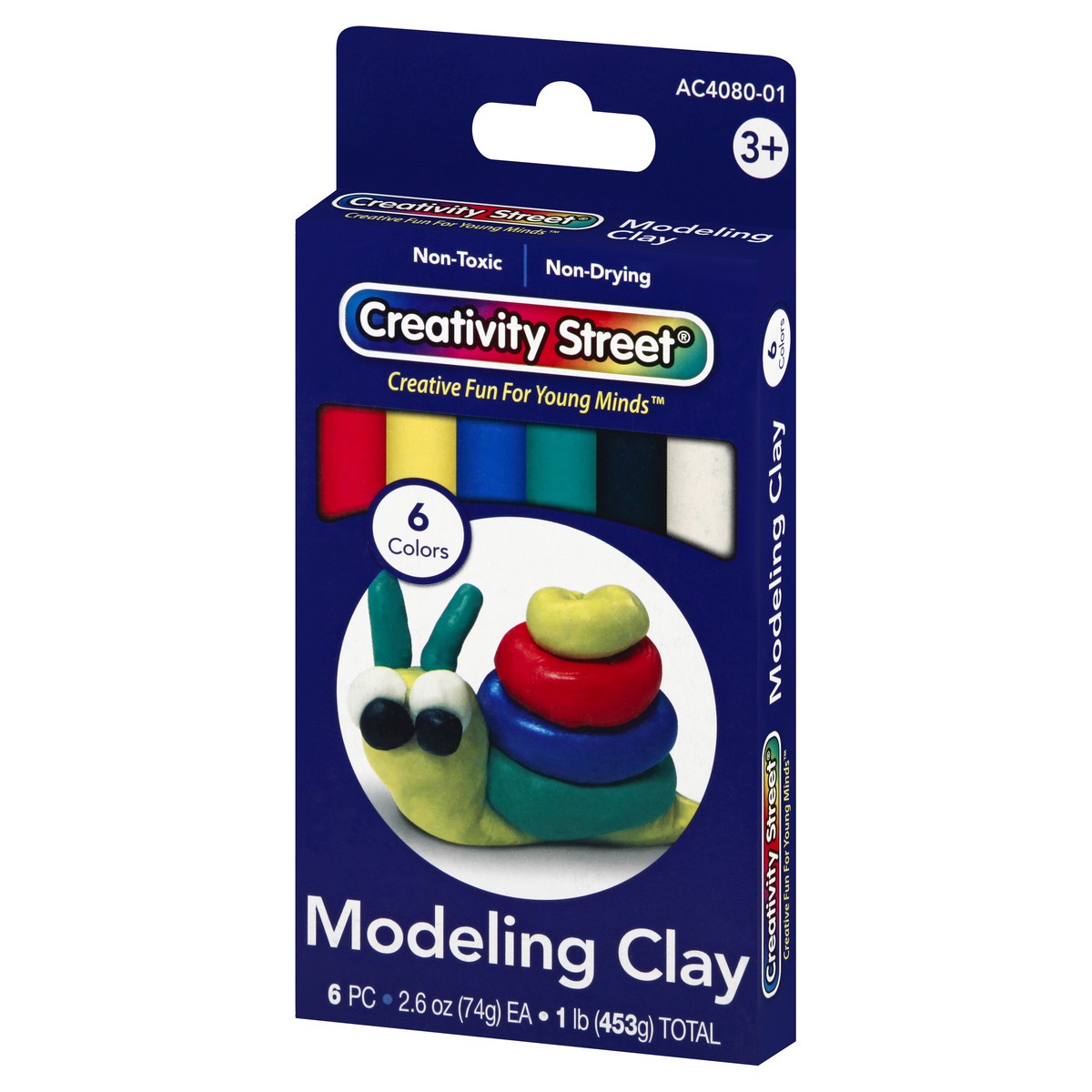 slide 4 of 11, Creativity Street 6 Colors Modeling Clay 6 ea, 6 ct