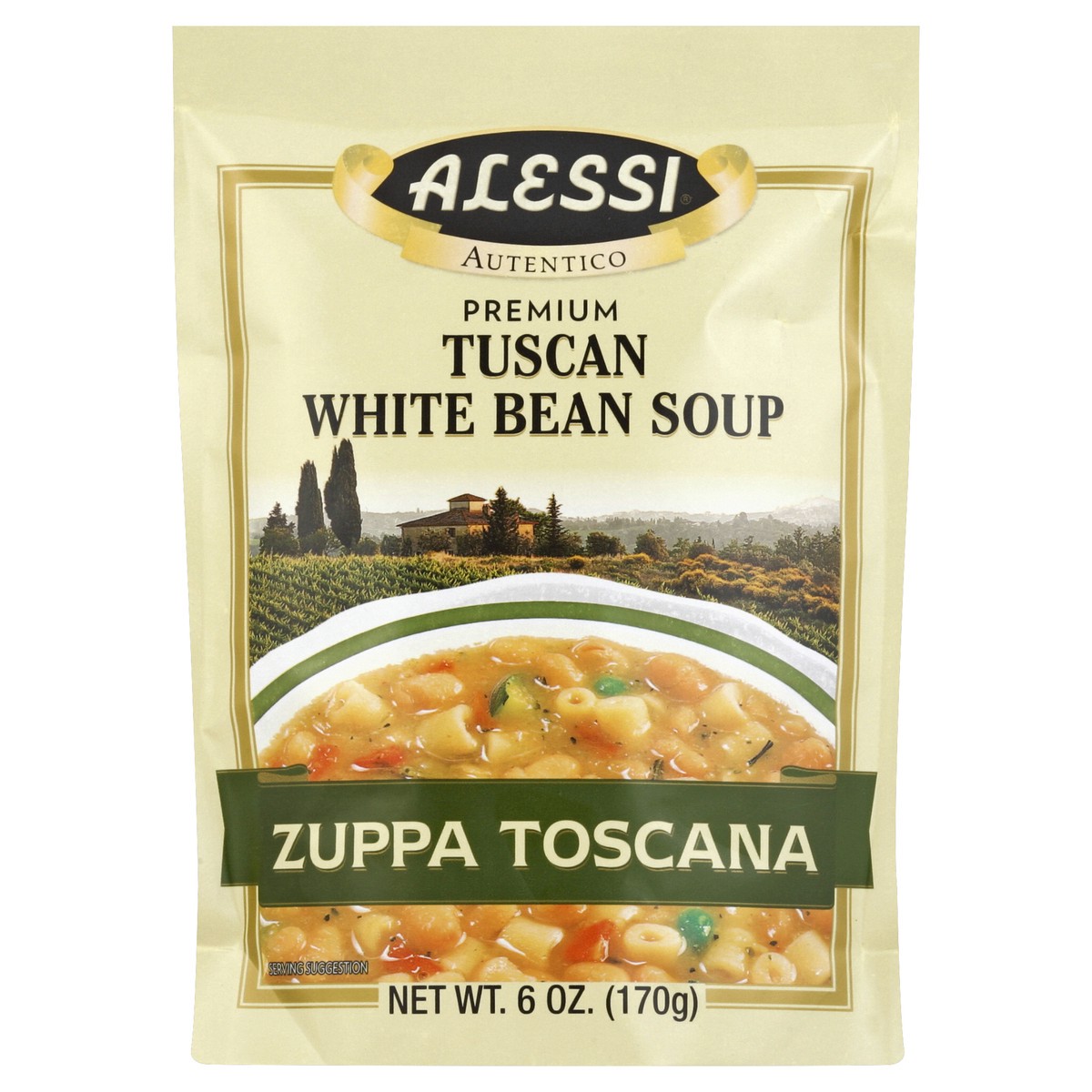 slide 2 of 3, Alessi Zuppa Toscana Tuscan White Bean Soup Mix, 6 oz