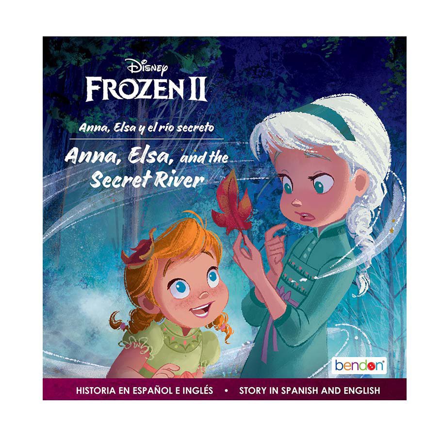 slide 1 of 1, Bendon Disney Frozen 2 Anna, Elsa, And The Secret River Bilingual, 1 ct
