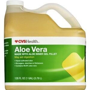 slide 1 of 1, CVS Health Aloe Vera Juice, 128 Oz, 128 fl oz; 3.785 liter