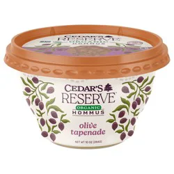 Cedar's Organic Reserve Olive Tapenade Hummus