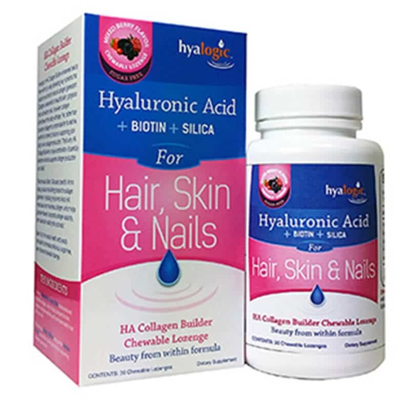 slide 1 of 1, Hyalogic Ha Collagen Builder, Mixed Berry Flavor, 30 Chewable Lozenges, 1 ct