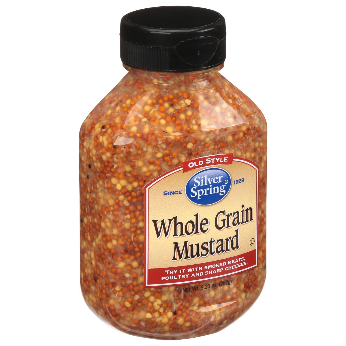 slide 12 of 12, Silver Spring Whole Grain Mustard Squeeze, 9.25 oz