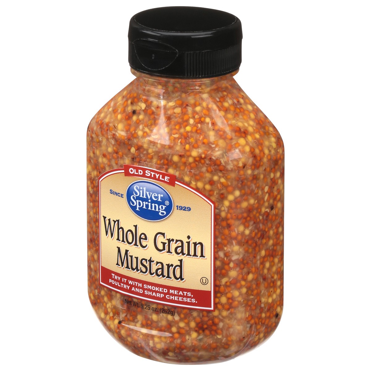 slide 5 of 12, Silver Spring Whole Grain Mustard Squeeze, 9.25 oz