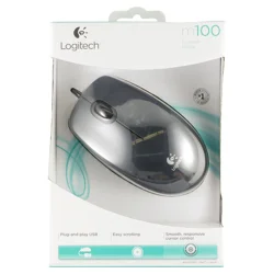Logitech Mouse M100 - Dark (USB Only)