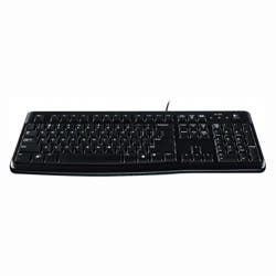 Logitech K120 Ergonomic Desktop USB Keyboard - Black (920-002478)