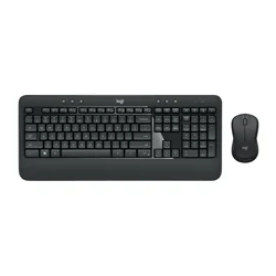 Logitech Combo Advanced Wireless Keyboard and Mouse 1 ea