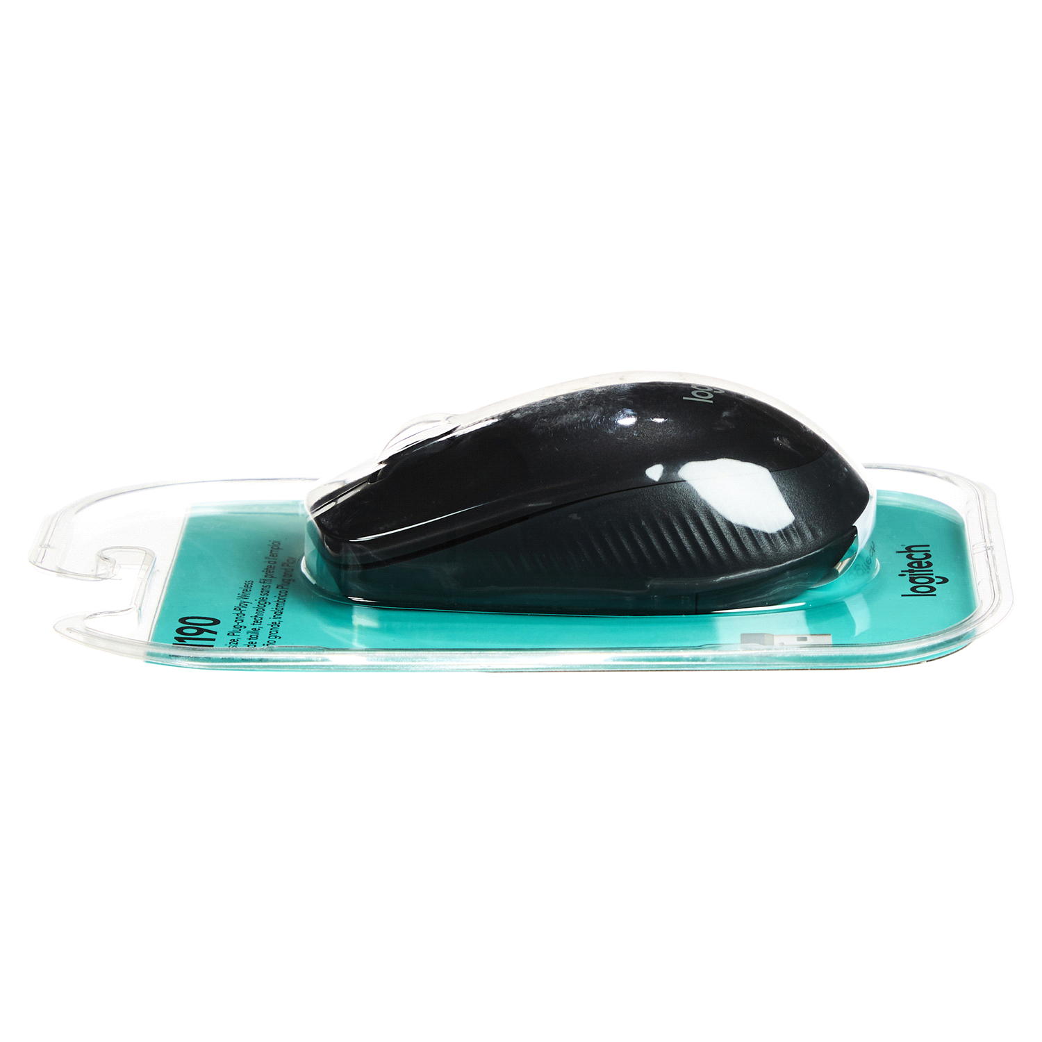 slide 2 of 5, Logitech Wireless Mouse, M190, 1 ct