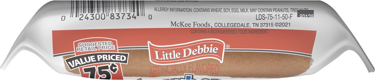 slide 5 of 9, Little Debbie Snack Cakes, Little Debbie Snack Strawberry Shortcake Rolls, 2.2 oz