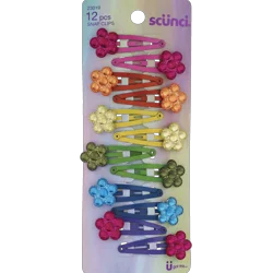 scünci Scunci Girl Hair Barrettes, Assorted