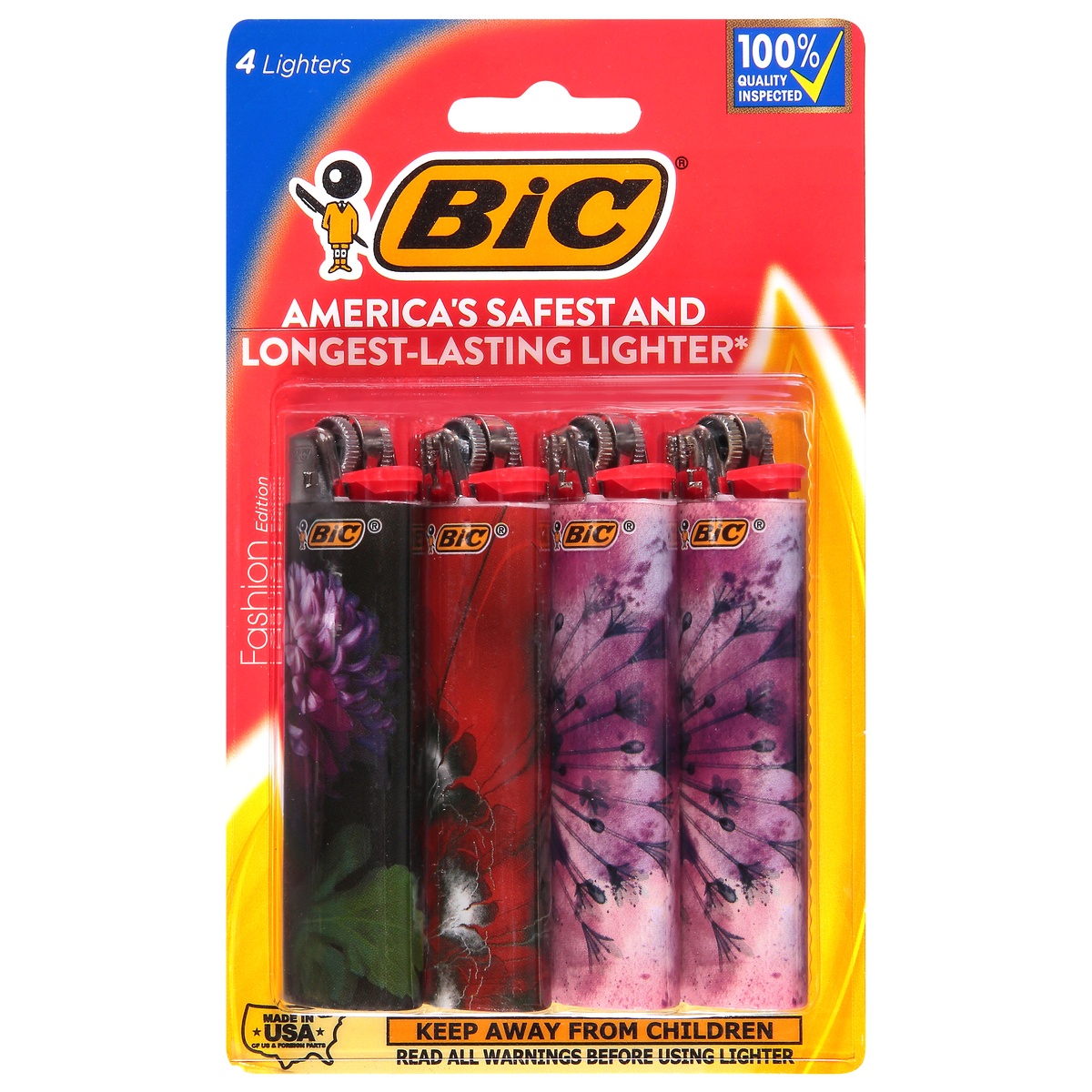 slide 1 of 1, BIC Fashion Lighters, 1 ct
