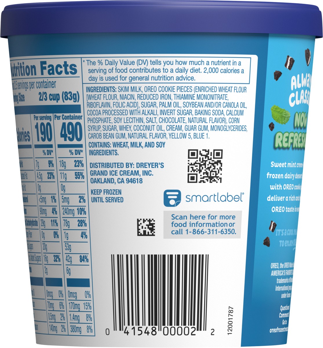 slide 3 of 13, Oreo Mint, 14Oz, 14 oz