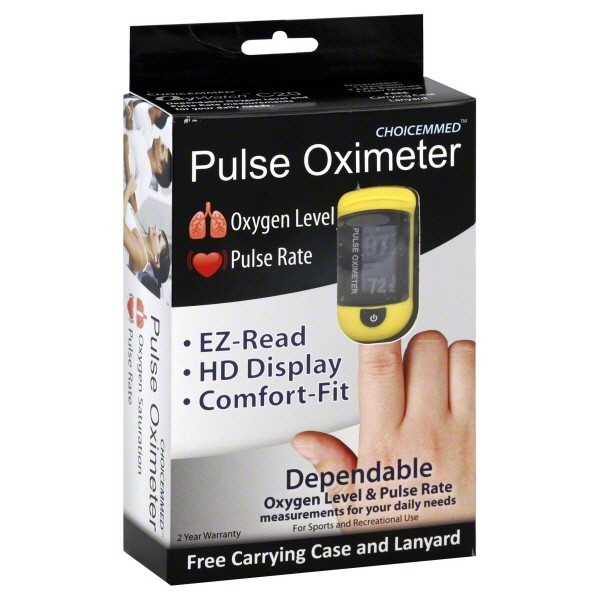 ChoiceMMed Pulse Oximeter 1 ct Shipt