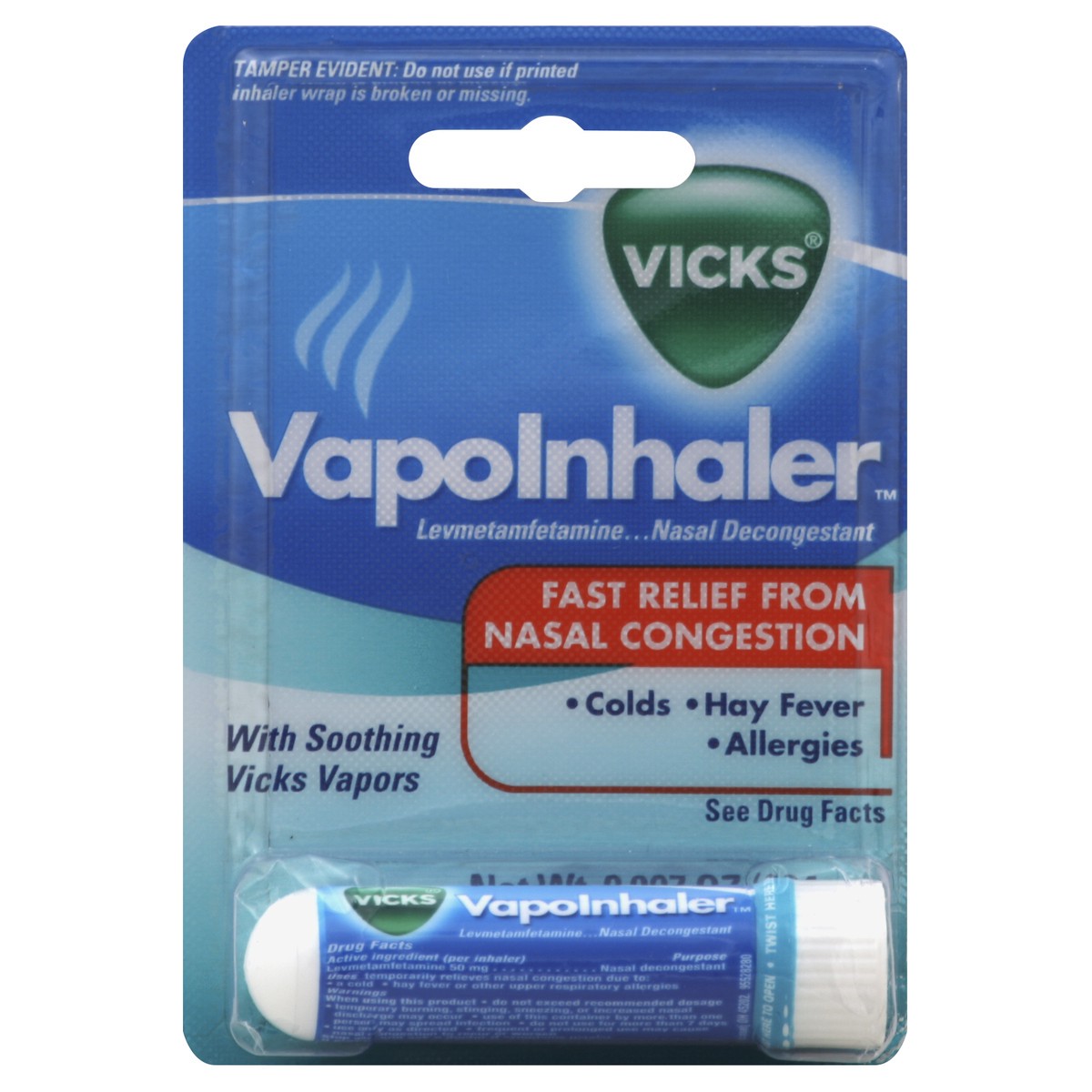 slide 2 of 3, Vicks Nasal Decongestant 0.007 oz, 0.007 oz