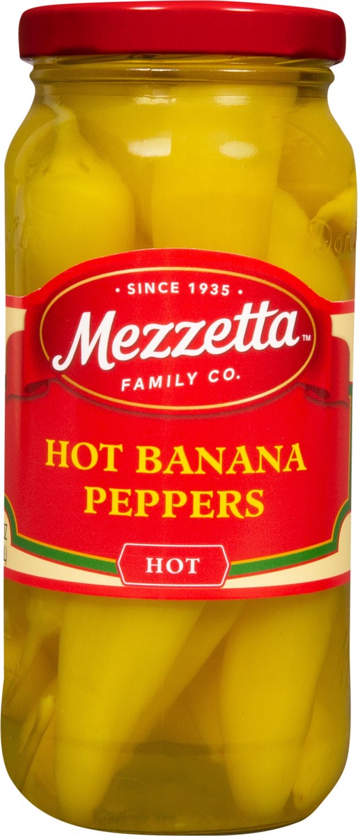 slide 4 of 7, Mezzetta Hot Banana Peppers, 16 oz