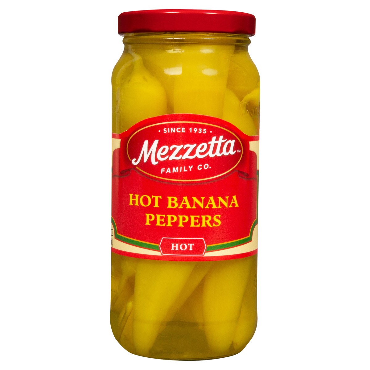 slide 1 of 7, Mezzetta Hot Banana Peppers, 16 oz