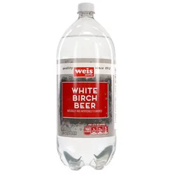 Weis Quality Old Fashioned Caffeine Free White Birch Beer - 2 liter